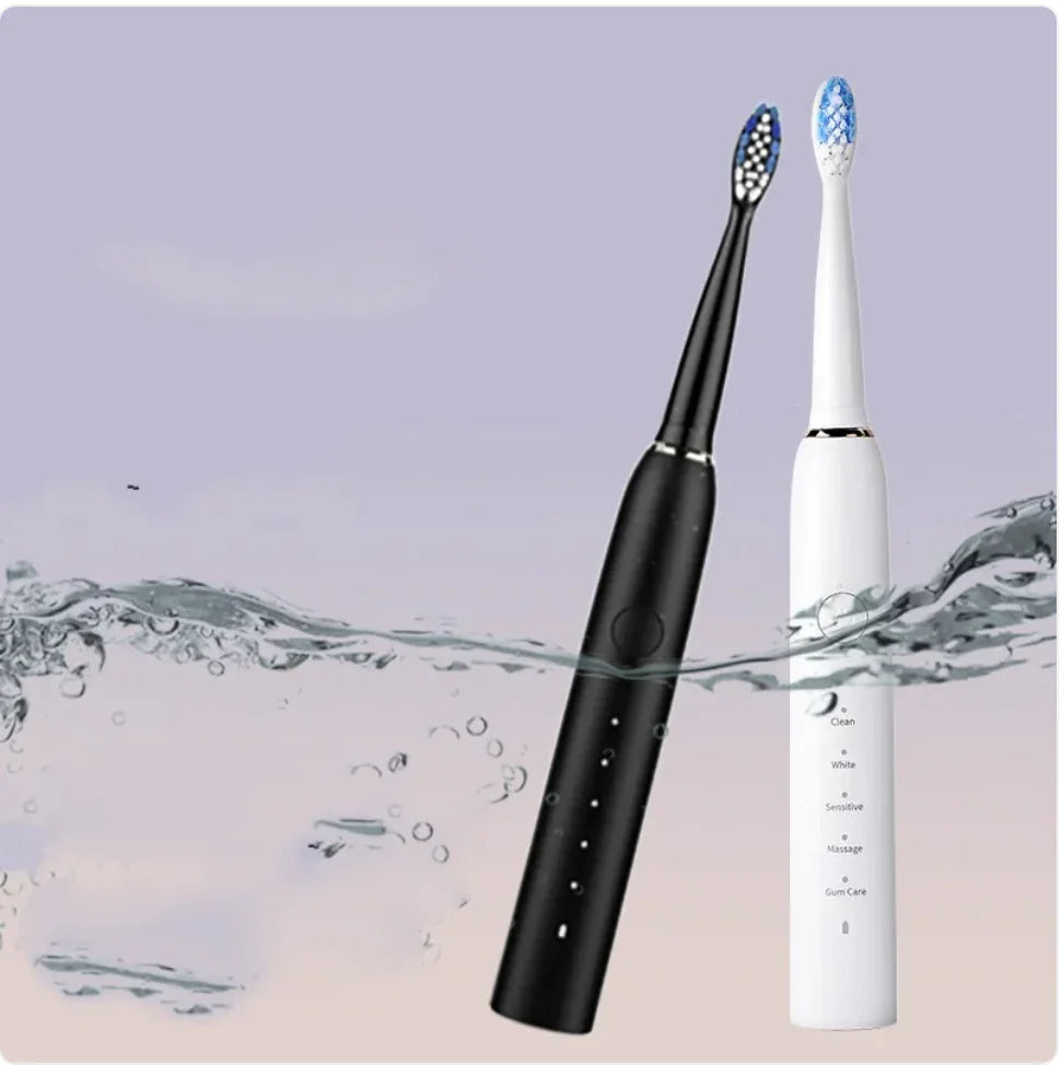 Waterproof Ultrasonic Electric Toothbrush - close-up detail