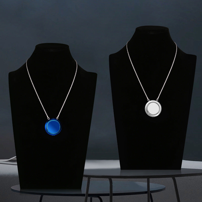 Portable Wearable Negative Ion Air Purifier Necklace