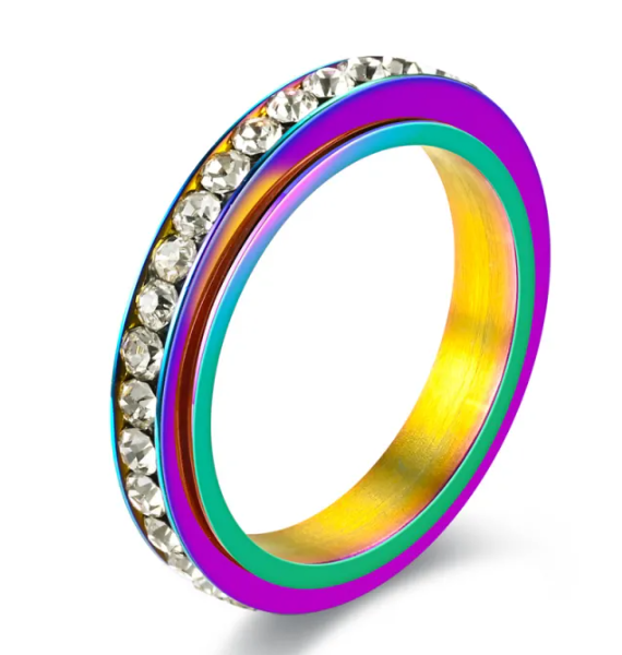 Rotating Diamond Decompression Ring