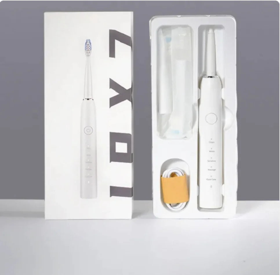 Waterproof Ultrasonic Electric Toothbrush - alternate angle