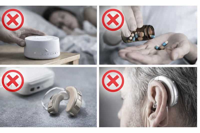 Failed tinnitus solutions - white noise, supplements, hearing aids