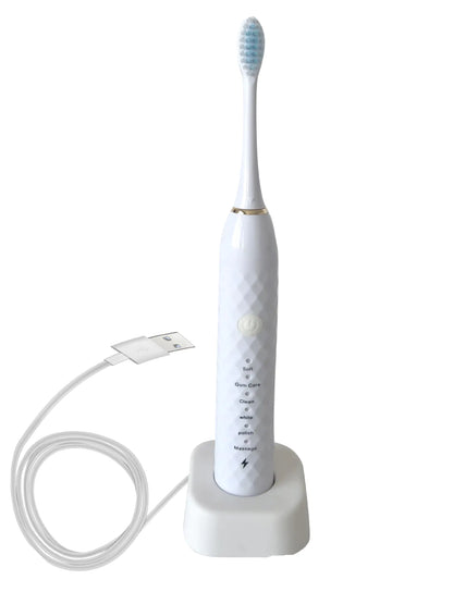 Electric Sonic Toothbrush Set with Multiple Brush Heads - additional view