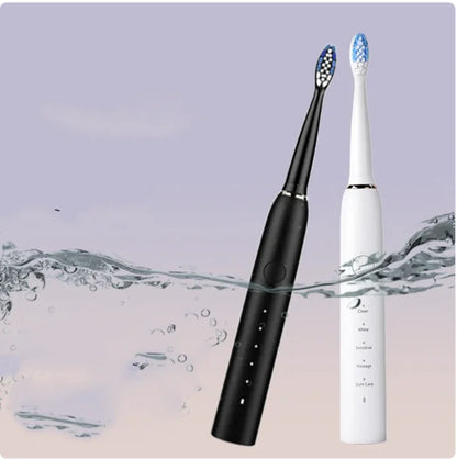 Waterproof Ultrasonic Electric Toothbrush - close-up detail