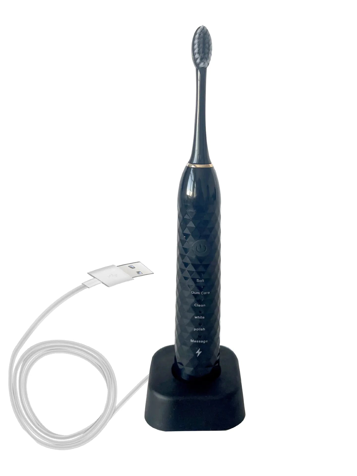 Electric Sonic Toothbrush Set with Multiple Brush Heads - features overview