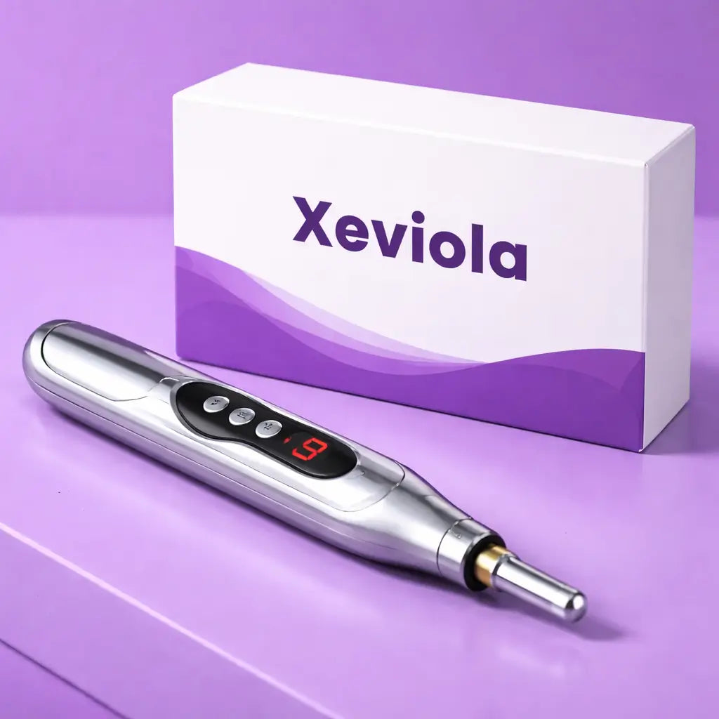 Tinnito wellness pen and Xeviola packaging