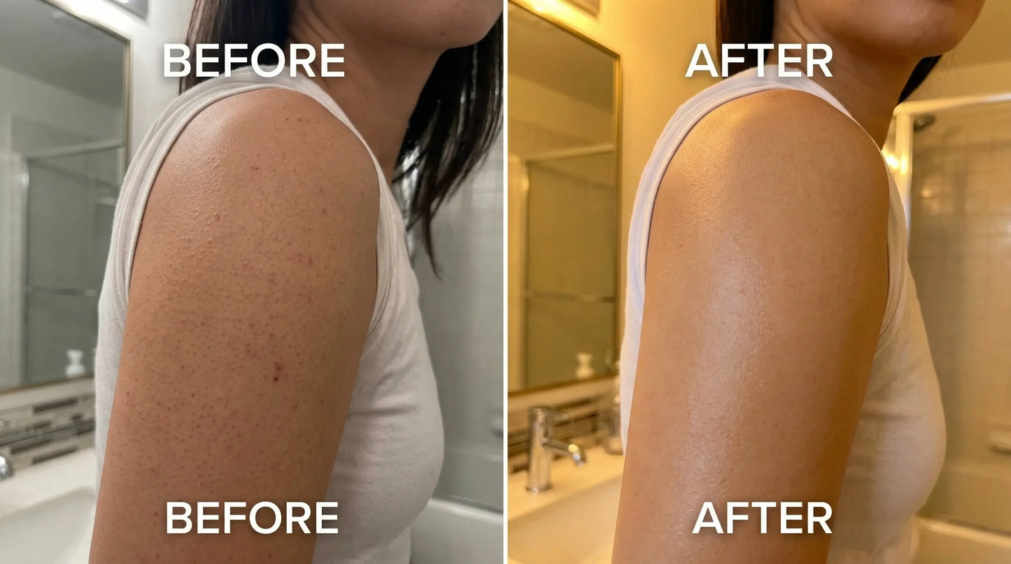 TORVIKX™ by Xeviola | Exfoliating Antibacterial Shower Towel